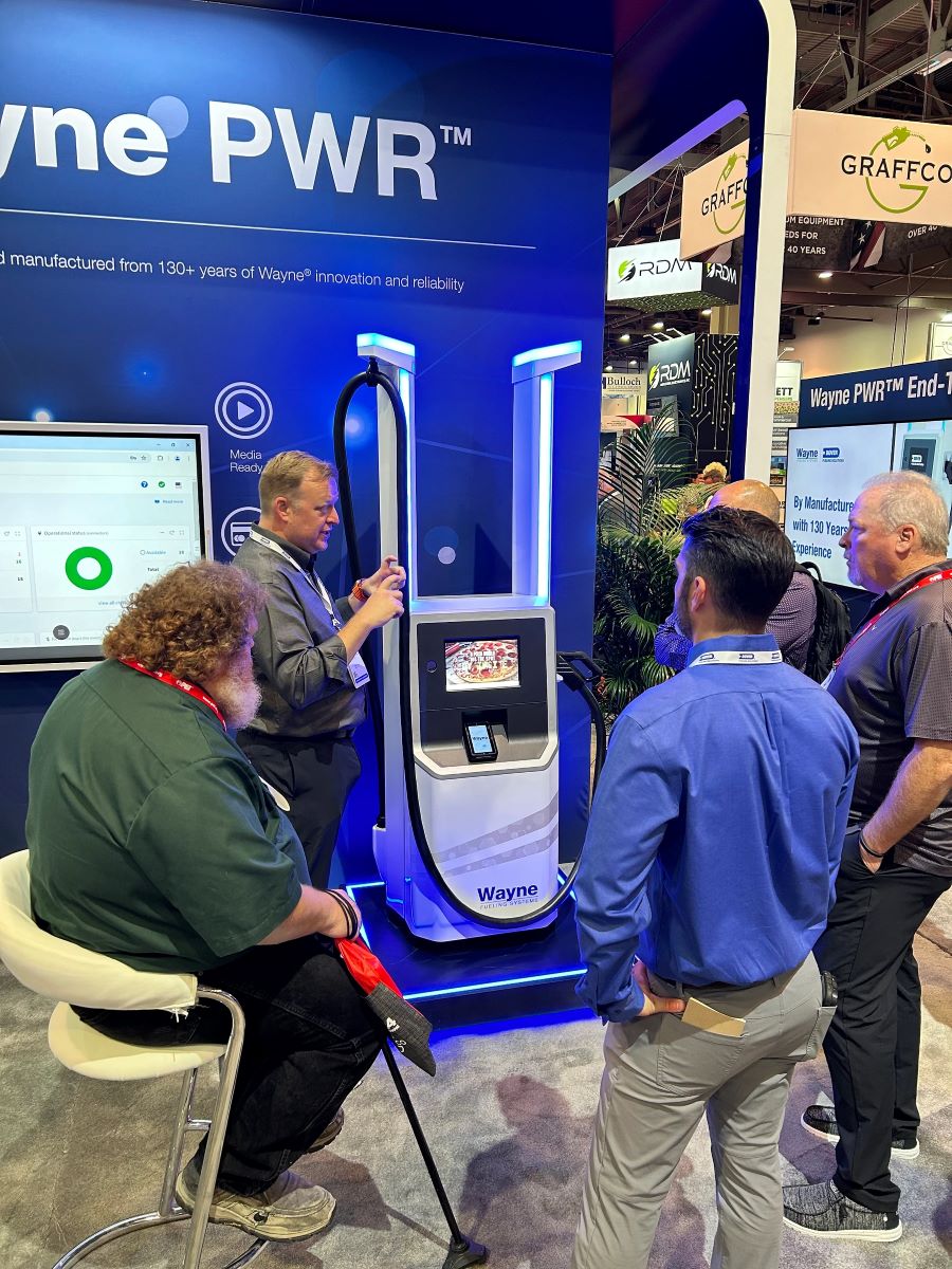 NACS 2024 PWR Booth Demo